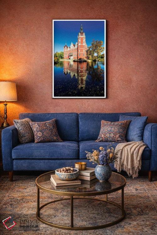 تابلو دکوراتیو Germany, Muskau Park,اروپا، آلمان، پارک موسکاو اثر میکولاج گوسپودرک - D2W