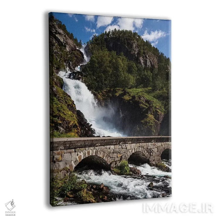 تابلو دکوراتیو نروژ، لتفوسن I اثر میکولاج گوسپودرک - نمای پرسپکتیو محصول