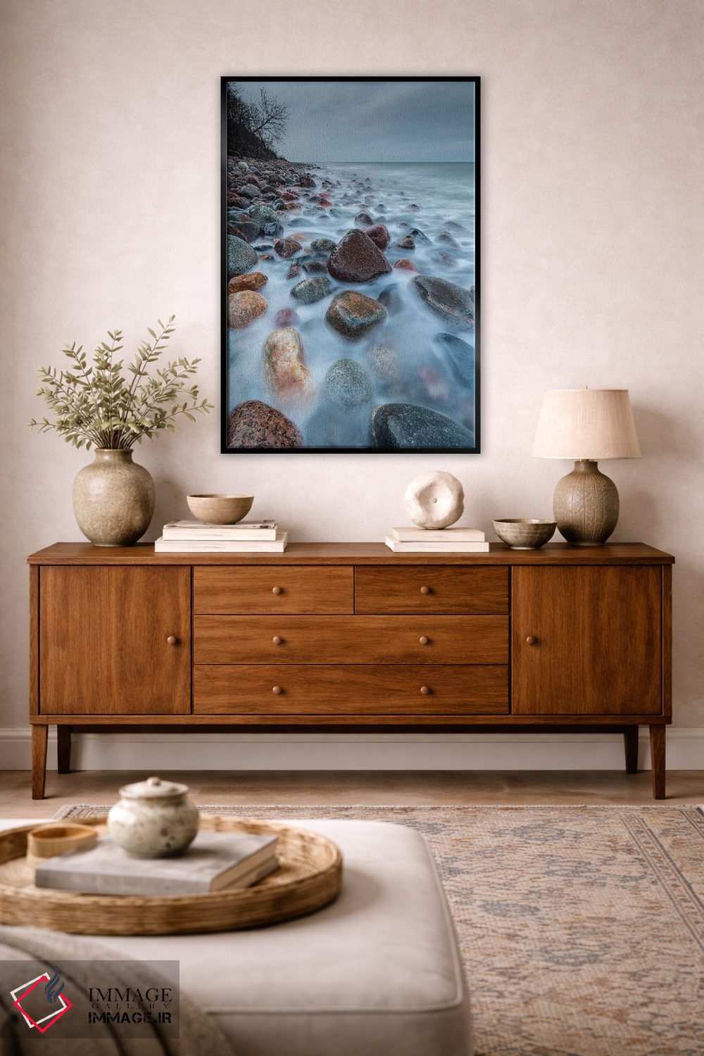 تابلو دکوراتیو Poland, Pomerania, Rozewie Cap XIV,اروپا، لهستان، پومر… اثر میکولاج گوسپودرک - D4B