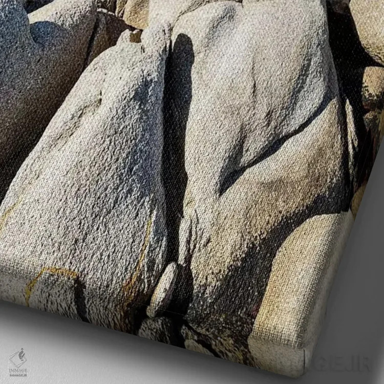 تابلو دکوراتیو فرانسه، کورسیکا، لاوتزی I اثر میکولاج گوسپودرک - نمای نزدیک بافت بوم