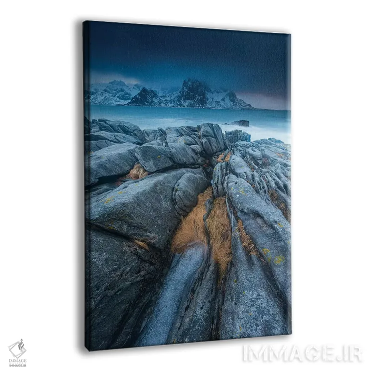 تابلو دکوراتیو نروژ، لوفوتن، وارید اثر میکولاج گوسپودرک - نمای پرسپکتیو محصول