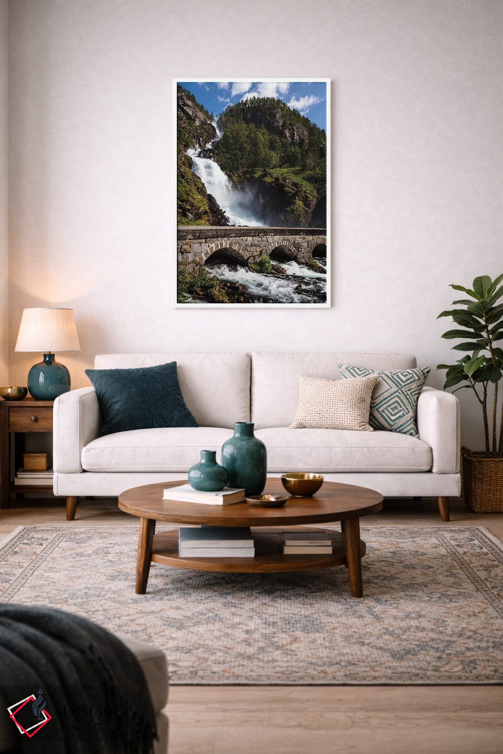 تابلو دکوراتیو نروژ، لتفوسن I اثر میکولاج گوسپودرک - D2W