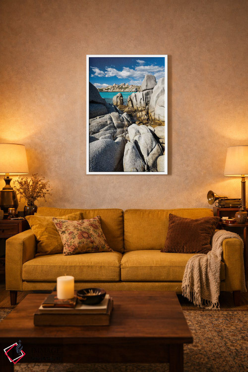 تابلو دکوراتیو فرانسه، کورسیکا، لاوتزی I اثر میکولاج گوسپودرک - D1W