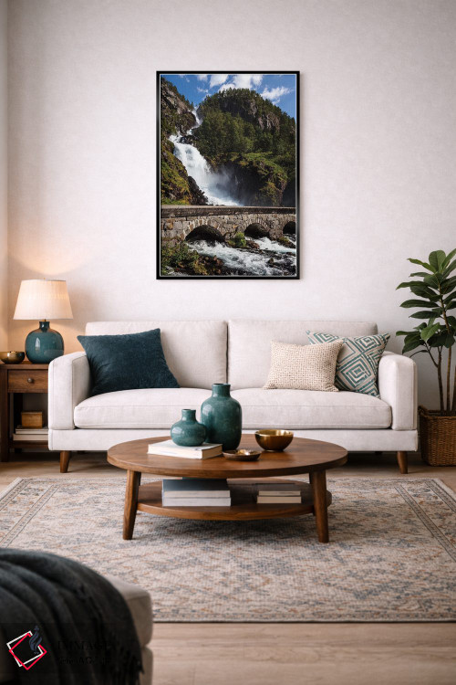 تابلو دکوراتیو نروژ، لتفوسن I اثر میکولاج گوسپودرک - D3B