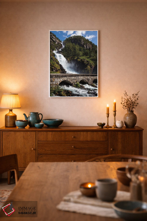 تابلو دکوراتیو نروژ، لتفوسن I اثر میکولاج گوسپودرک - D5W