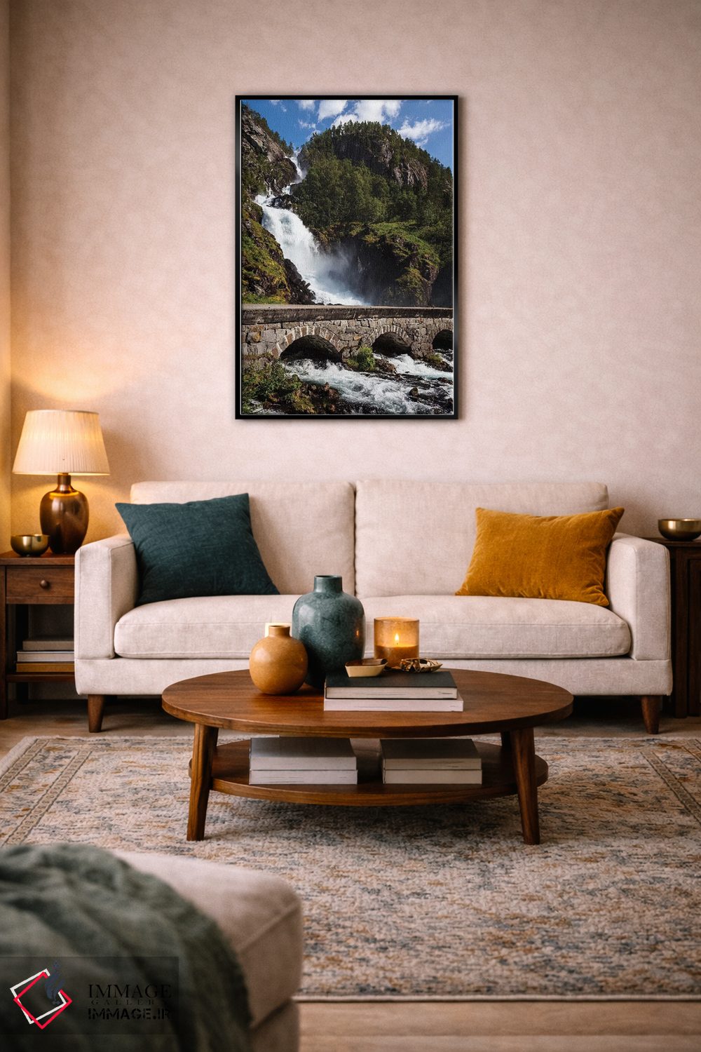 تابلو دکوراتیو نروژ، لتفوسن I اثر میکولاج گوسپودرک - D4B