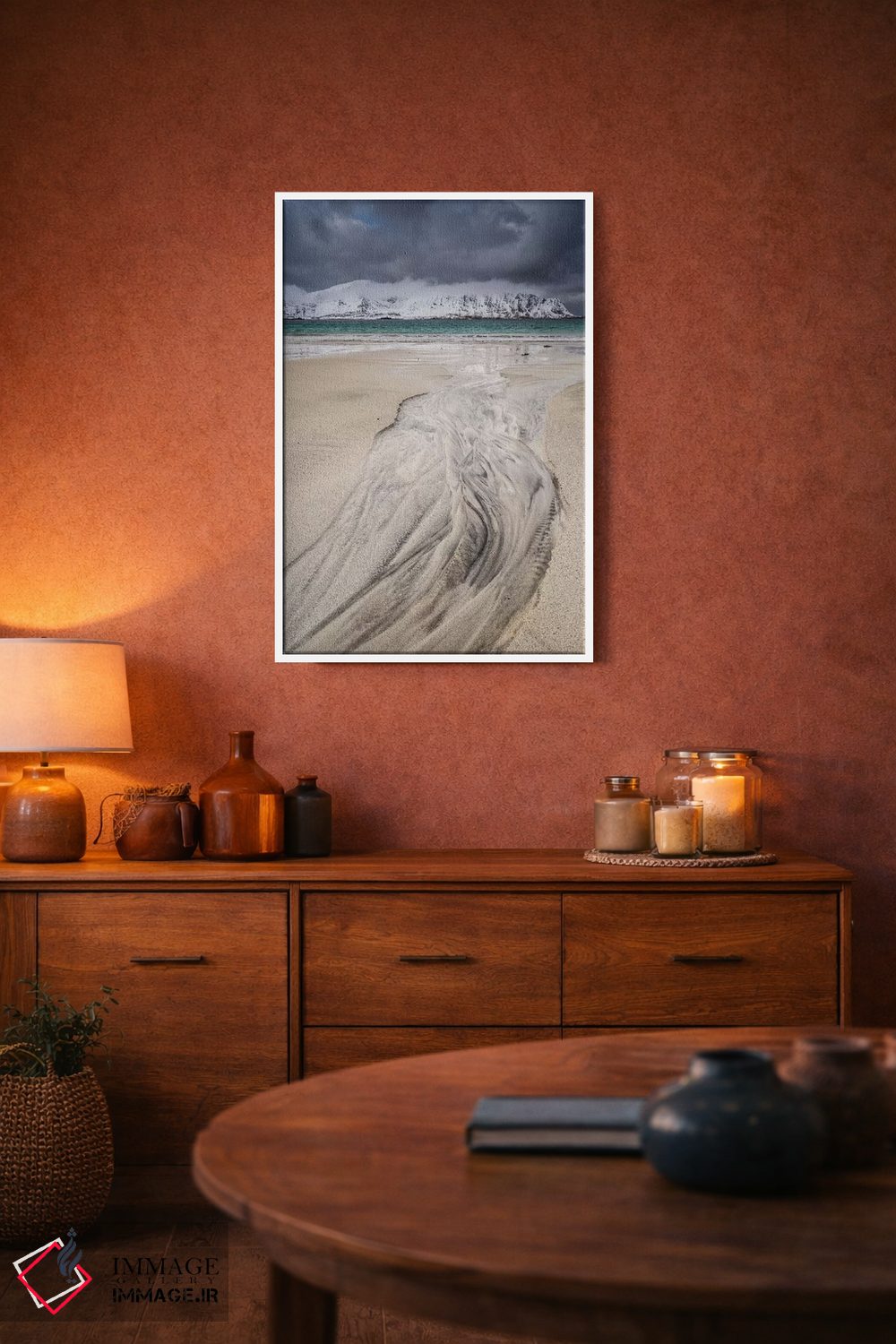 تابلو دکوراتیو نروژ، لوفوتن، رامبرگ اثر میکولاج گوسپودرک - D2W