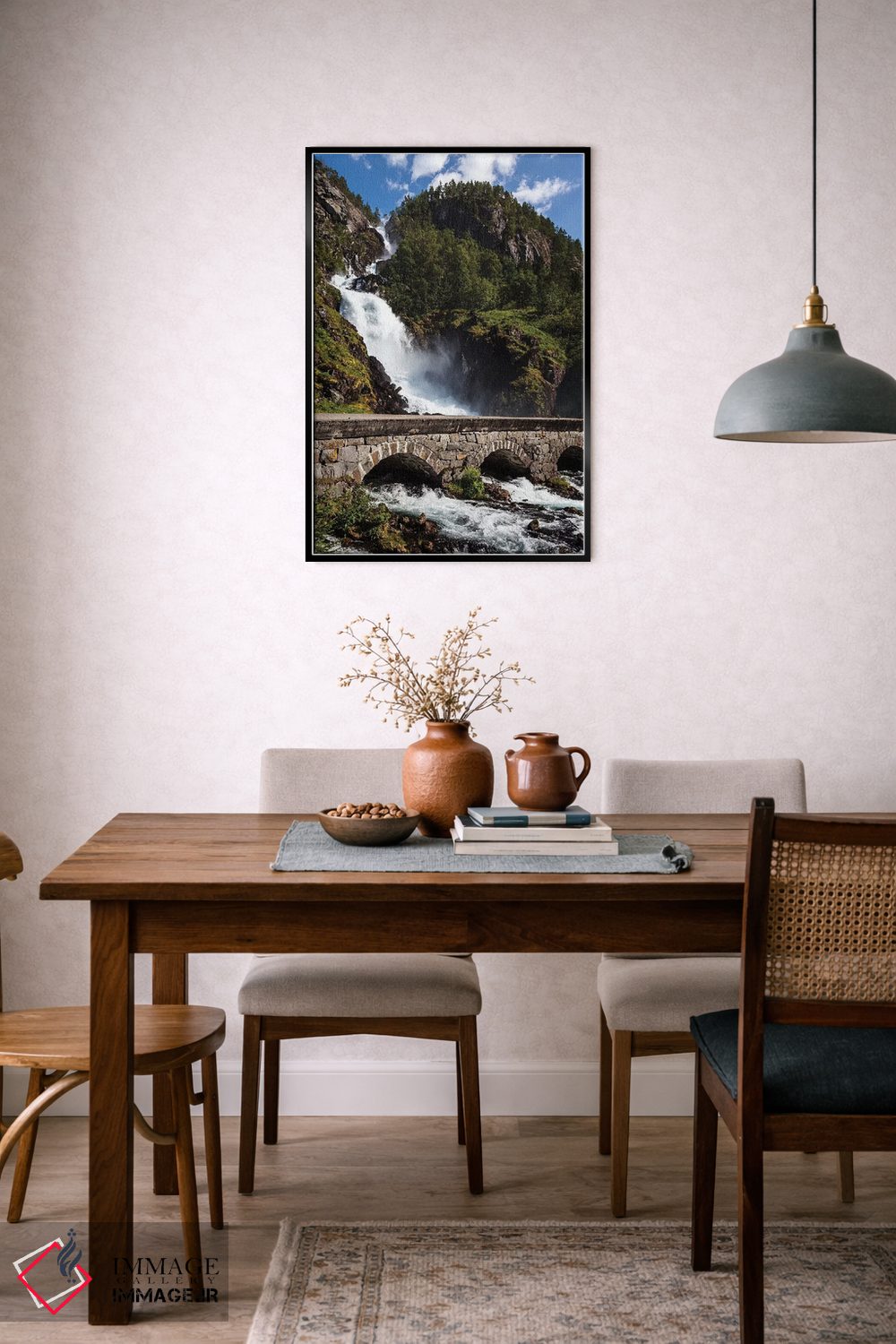 تابلو دکوراتیو نروژ، لتفوسن I اثر میکولاج گوسپودرک - D6B