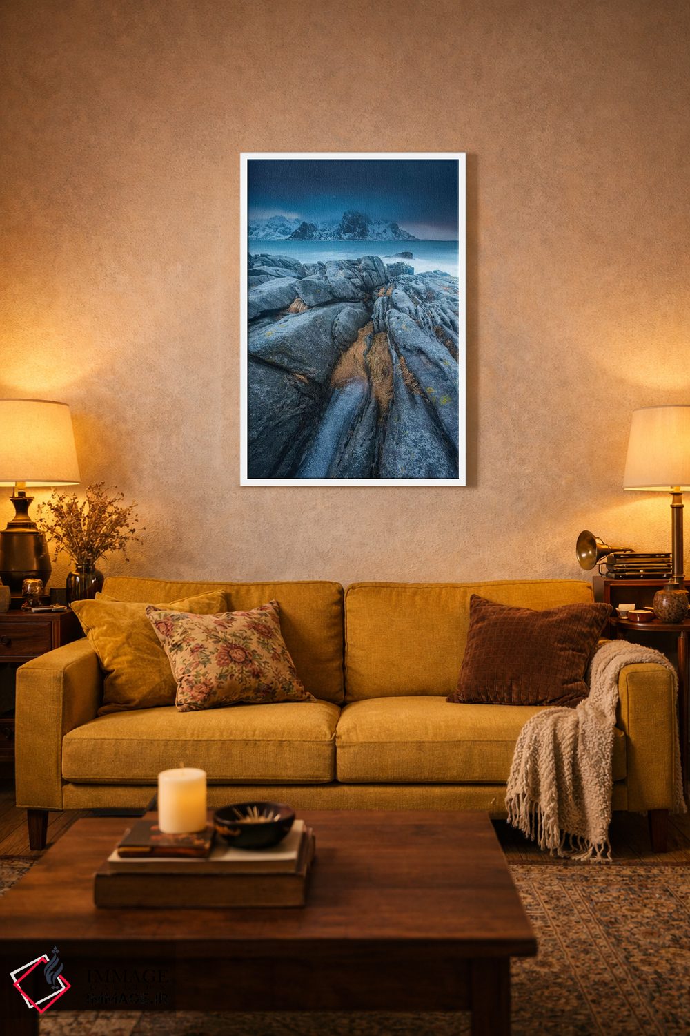 تابلو دکوراتیو نروژ، لوفوتن، وارید اثر میکولاج گوسپودرک - D3W