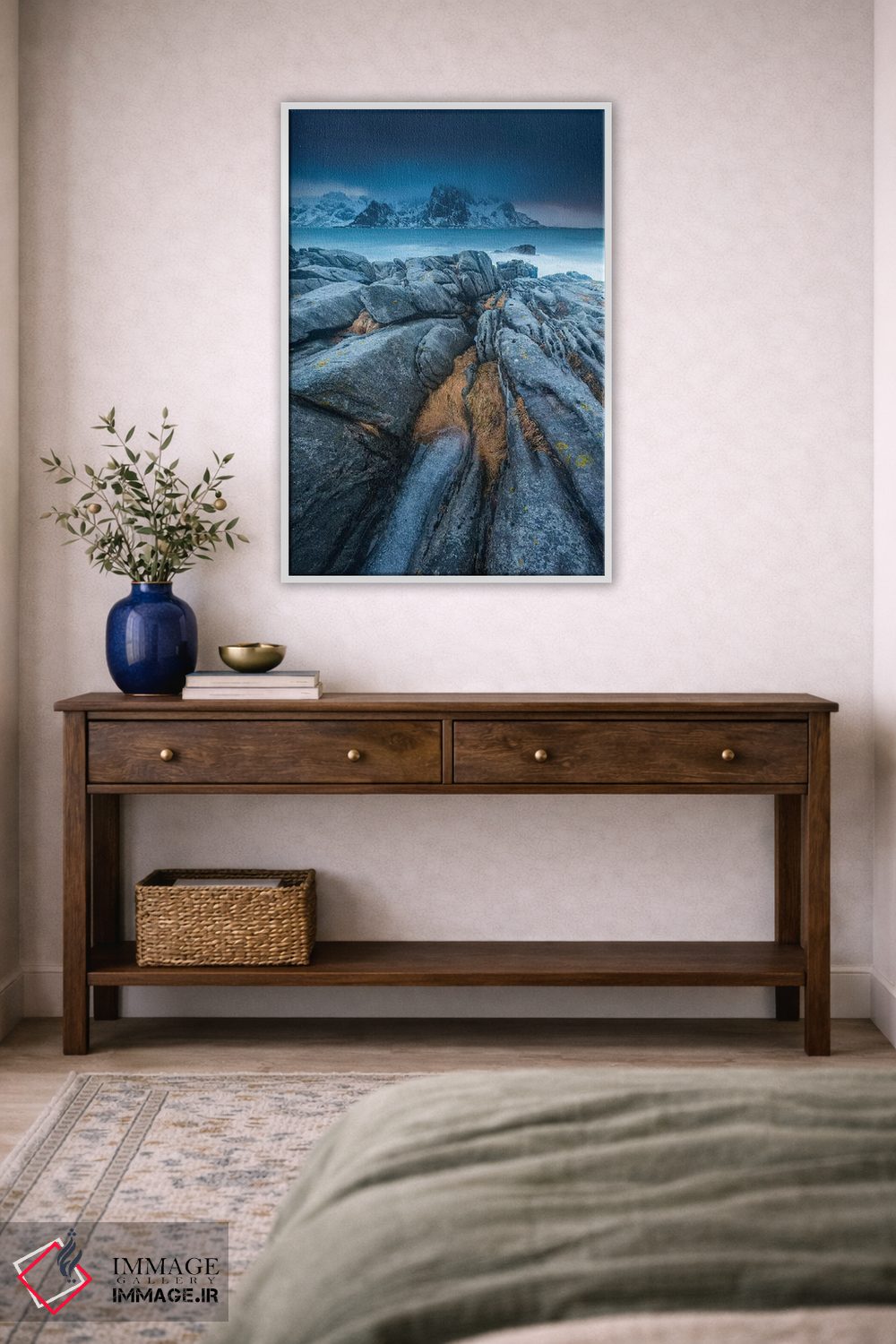 تابلو دکوراتیو نروژ، لوفوتن، وارید اثر میکولاج گوسپودرک - D4W