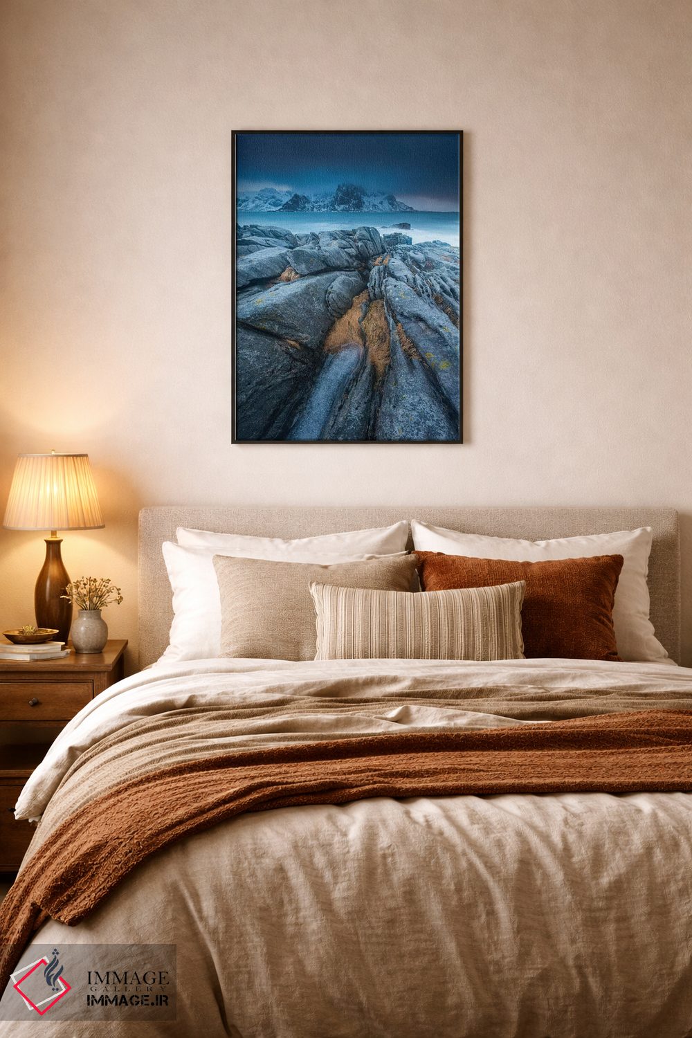 تابلو دکوراتیو نروژ، لوفوتن، وارید اثر میکولاج گوسپودرک - D5B