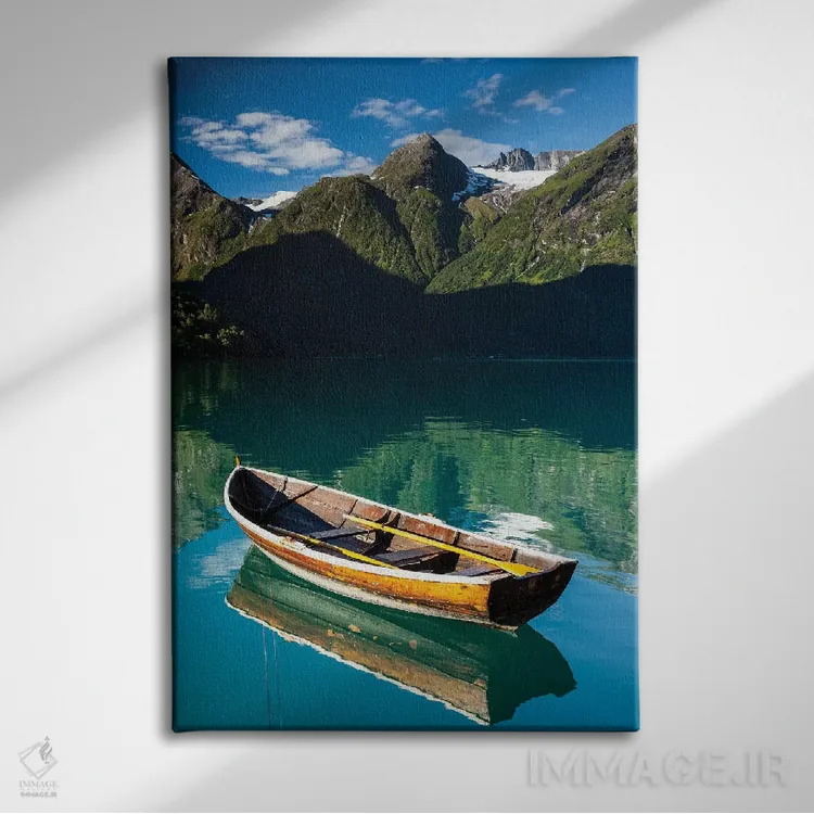 تابلو دکوراتیو نروژ، استرین V اثر میکولاج گوسپودرک - نمای روبهرو روی دیوار