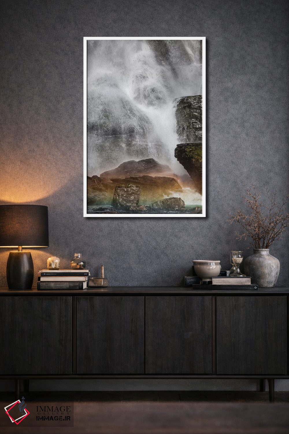 تابلو دکوراتیو نروژ، استاینزداس فوسن اثر میکولاج گوسپودرک - D1W