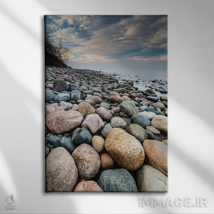 تابلو دکوراتیو لهستان، دریای بالتیک VIII اثر میکولاج گوسپودرک - نمای روبهرو روی دیوار