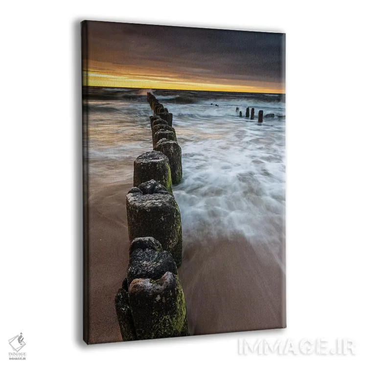 تابلو دکوراتیو لهستان، دریای بالتیک XIII اثر میکولاج گوسپودرک - نمای پرسپکتیو محصول