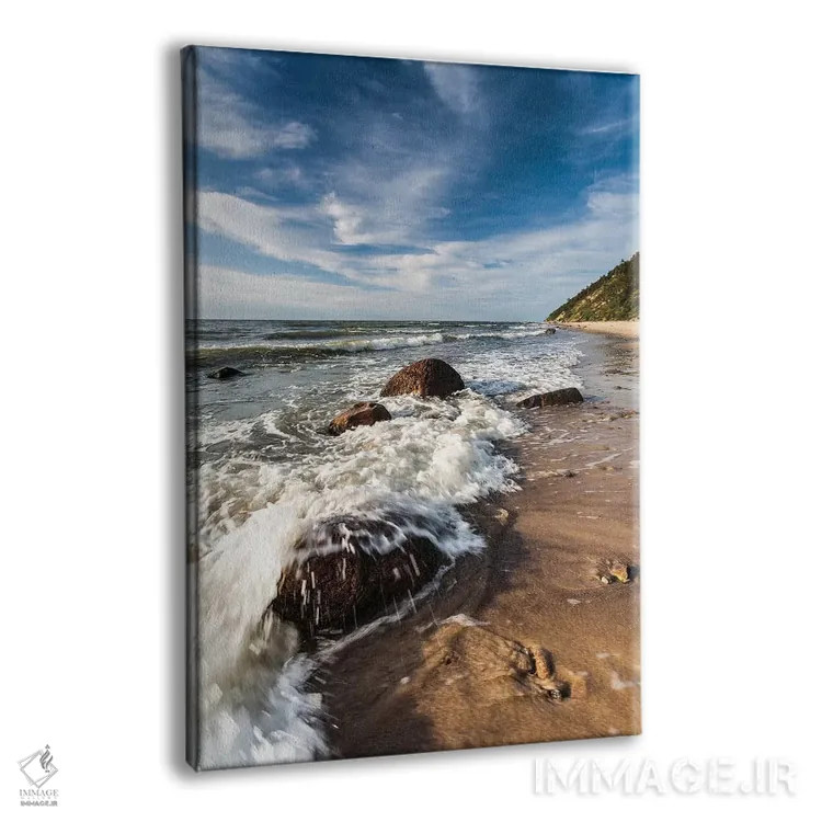 تابلو دکوراتیو لهستان، دریای بالتیک XVII اثر میکولاج گوسپودرک - نمای پرسپکتیو محصول