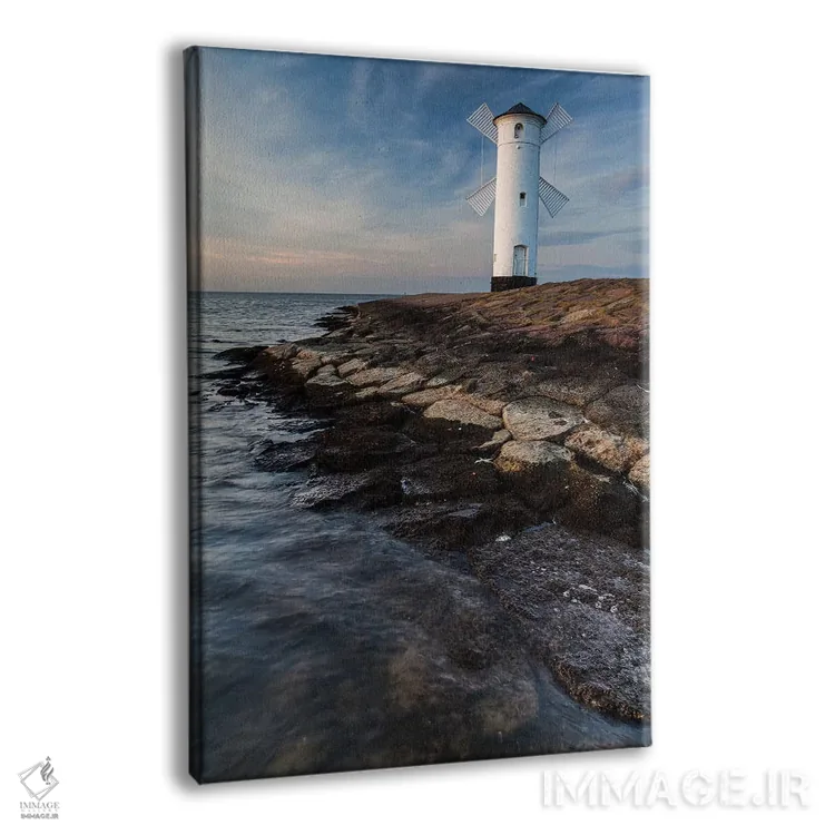 تابلو دکوراتیو لهستان، دریای بالتیک، سوینواوی چه اثر میکولاج گوسپودرک - نمای پرسپکتیو محصول