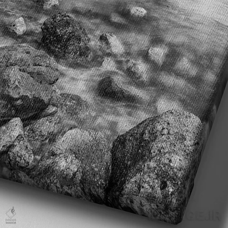 تابلو دکوراتیو اسپانیا، مایورکا اثر میکولاج گوسپودرک - نمای نزدیک بافت بوم