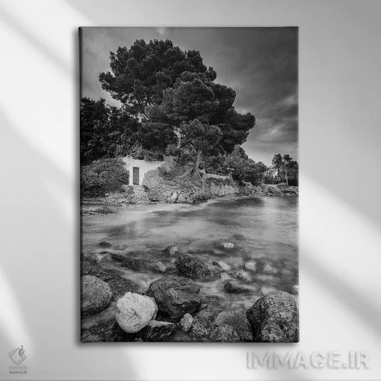 تابلو دکوراتیو اسپانیا، مایورکا اثر میکولاج گوسپودرک - نمای روبهرو روی دیوار