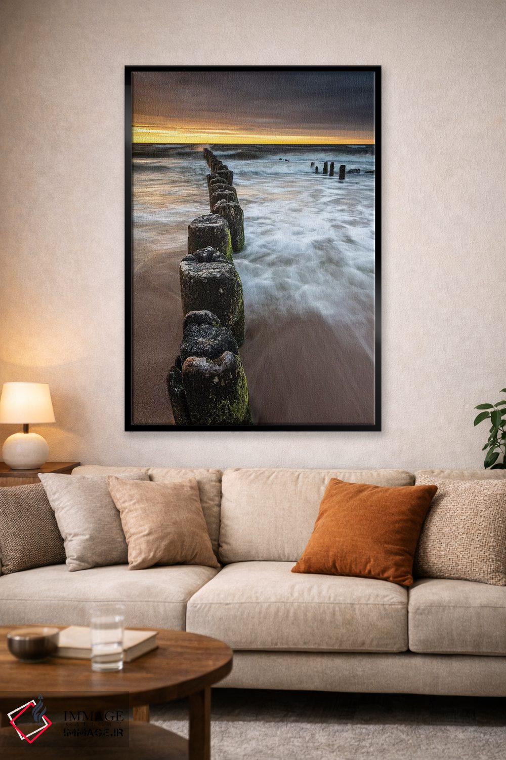 تابلو دکوراتیو لهستان، دریای بالتیک XIII اثر میکولاج گوسپودرک - D1B