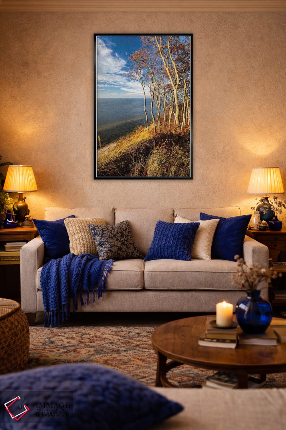 تابلو دکوراتیو لهستان، دریای بالتیک IX اثر میکولاج گوسپودرک - D4B