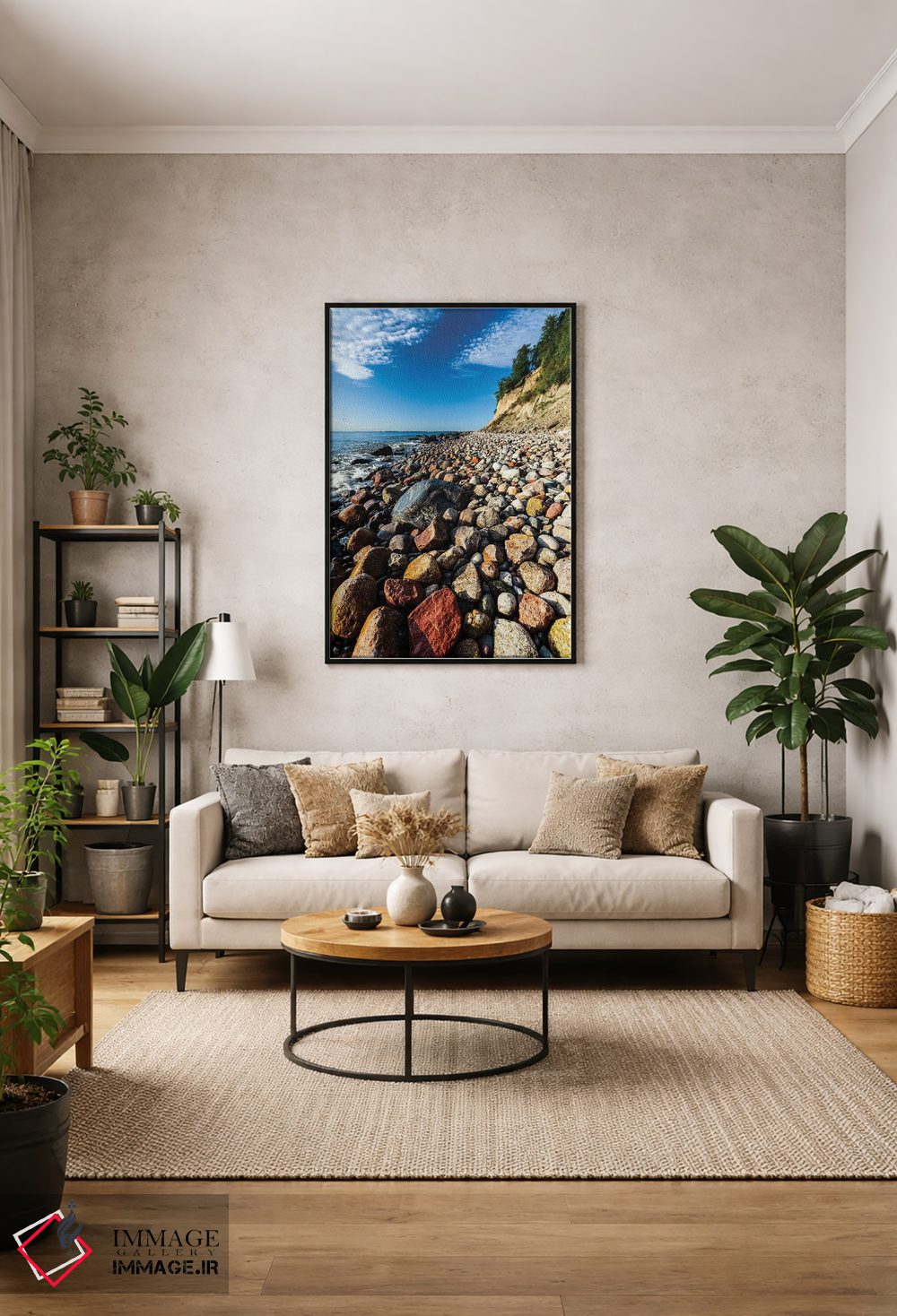 تابلو دکوراتیو لهستان، دریای بالتیک XVIII اثر میکولاج گوسپودرک - D2B