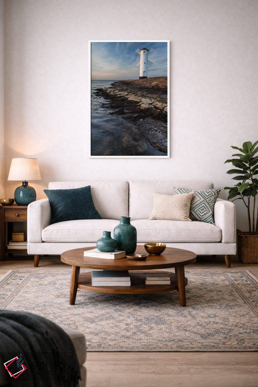 تابلو دکوراتیو لهستان، دریای بالتیک، سوینواوی چه اثر میکولاج گوسپودرک - D2W