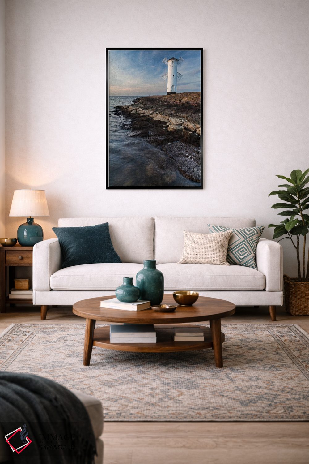 تابلو دکوراتیو لهستان، دریای بالتیک، سوینواوی چه اثر میکولاج گوسپودرک - D4B