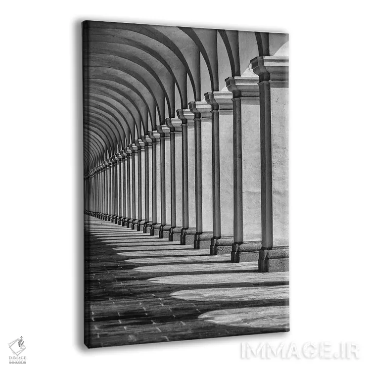 تابلو دکوراتیو ستون ها، ریتم اثر میکولاج گوسپودرک - نمای پرسپکتیو محصول