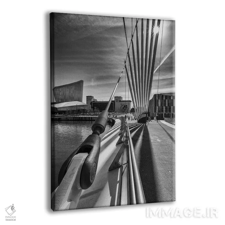 تابلو دکوراتیو انگلستان، منچستر، مدیاسیتی یوکی اثر میکولاج گوسپودرک - نمای پرسپکتیو محصول