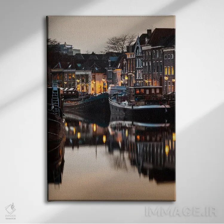 تابلو دکوراتیو هلند، زوله اثر میکولاج گوسپودرک - نمای روبهرو روی دیوار