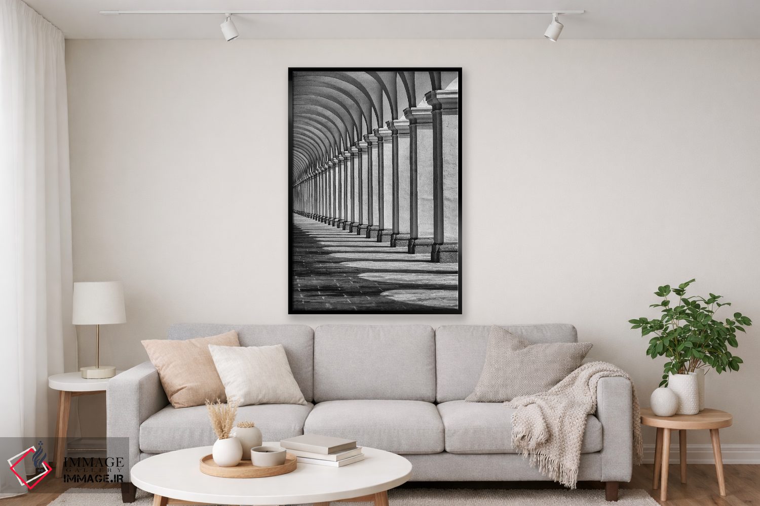 تابلو دکوراتیو ستون ها، ریتم اثر میکولاج گوسپودرک - D4B