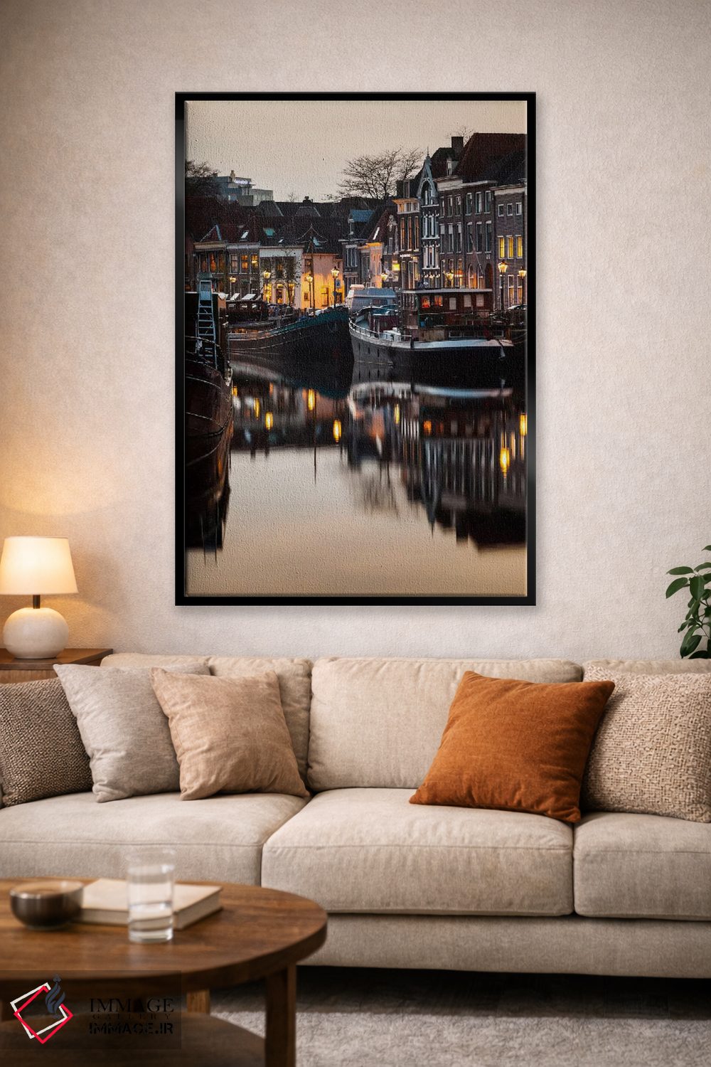 تابلو دکوراتیو هلند، زوله اثر میکولاج گوسپودرک - D1B