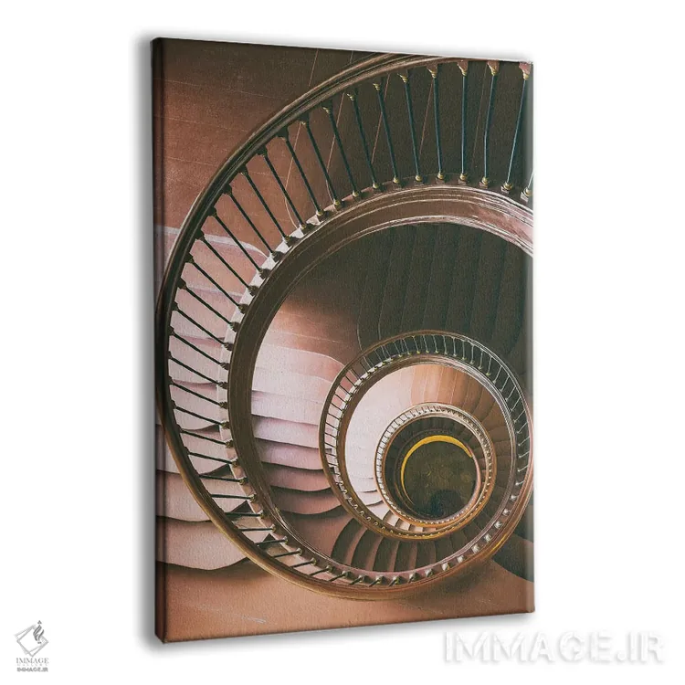 تابلو دکوراتیو پله ها اثر میکولاج گوسپودرک - نمای پرسپکتیو محصول