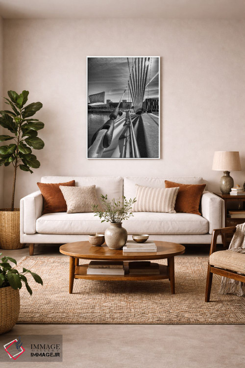 تابلو دکوراتیو انگلستان، منچستر، مدیاسیتی یوکی اثر میکولاج گوسپودرک - D3W