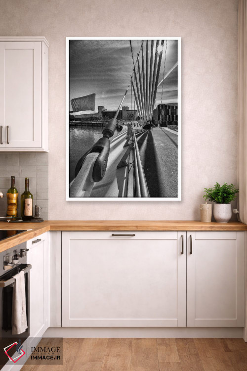 تابلو دکوراتیو انگلستان، منچستر، مدیاسیتی یوکی اثر میکولاج گوسپودرک - D4W