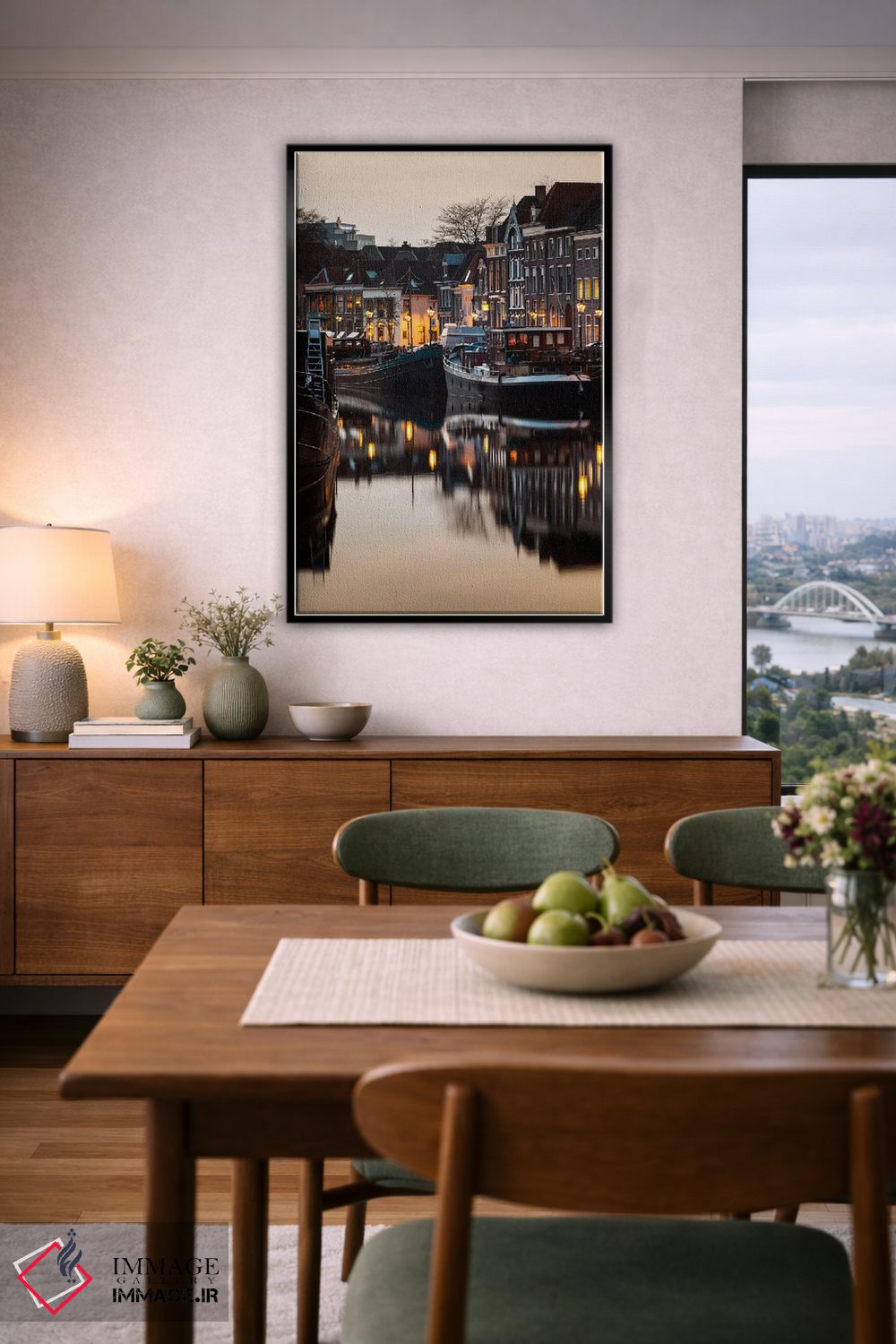 تابلو دکوراتیو هلند، زوله اثر میکولاج گوسپودرک - D6B