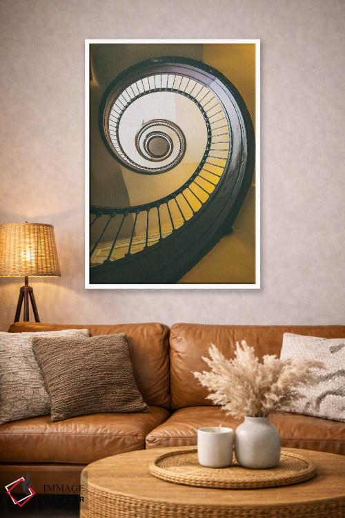 تابلو دکوراتیو پله ها اثر میکولاج گوسپودرک - D3W