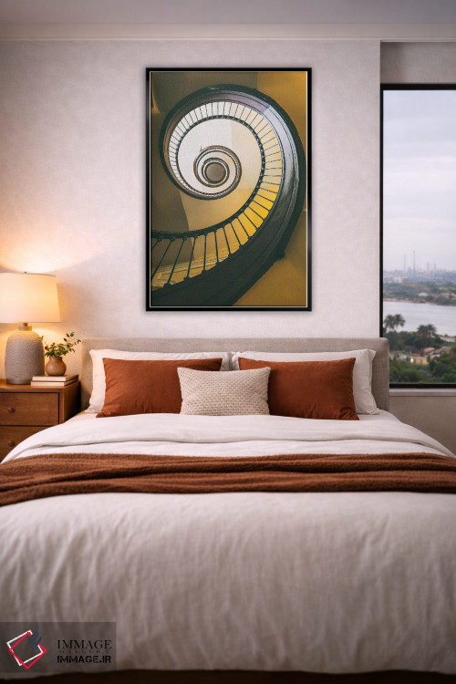 تابلو دکوراتیو پله ها اثر میکولاج گوسپودرک - D4B