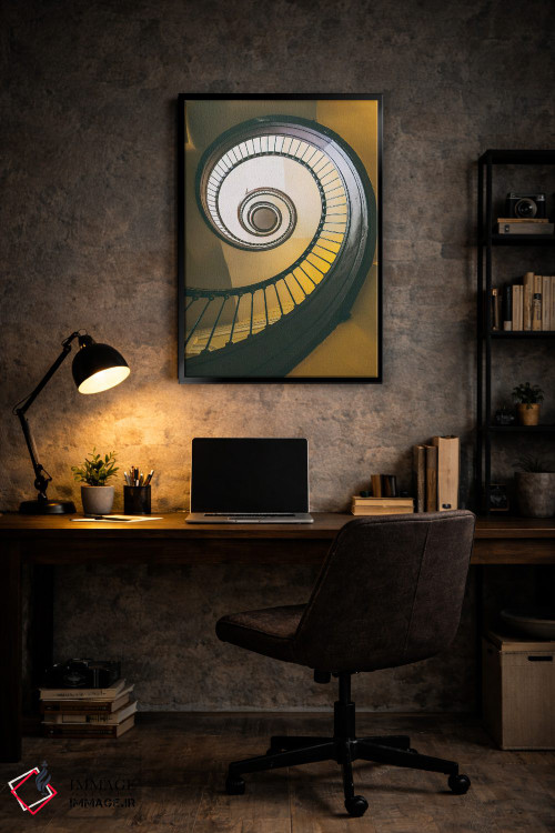 تابلو دکوراتیو پله ها اثر میکولاج گوسپودرک - D6B