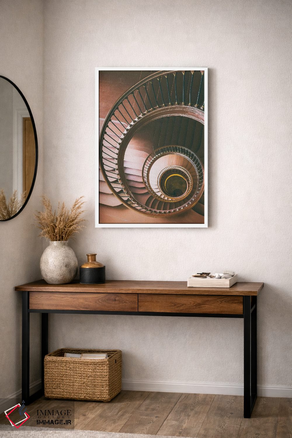 تابلو دکوراتیو پله ها اثر میکولاج گوسپودرک - D3W