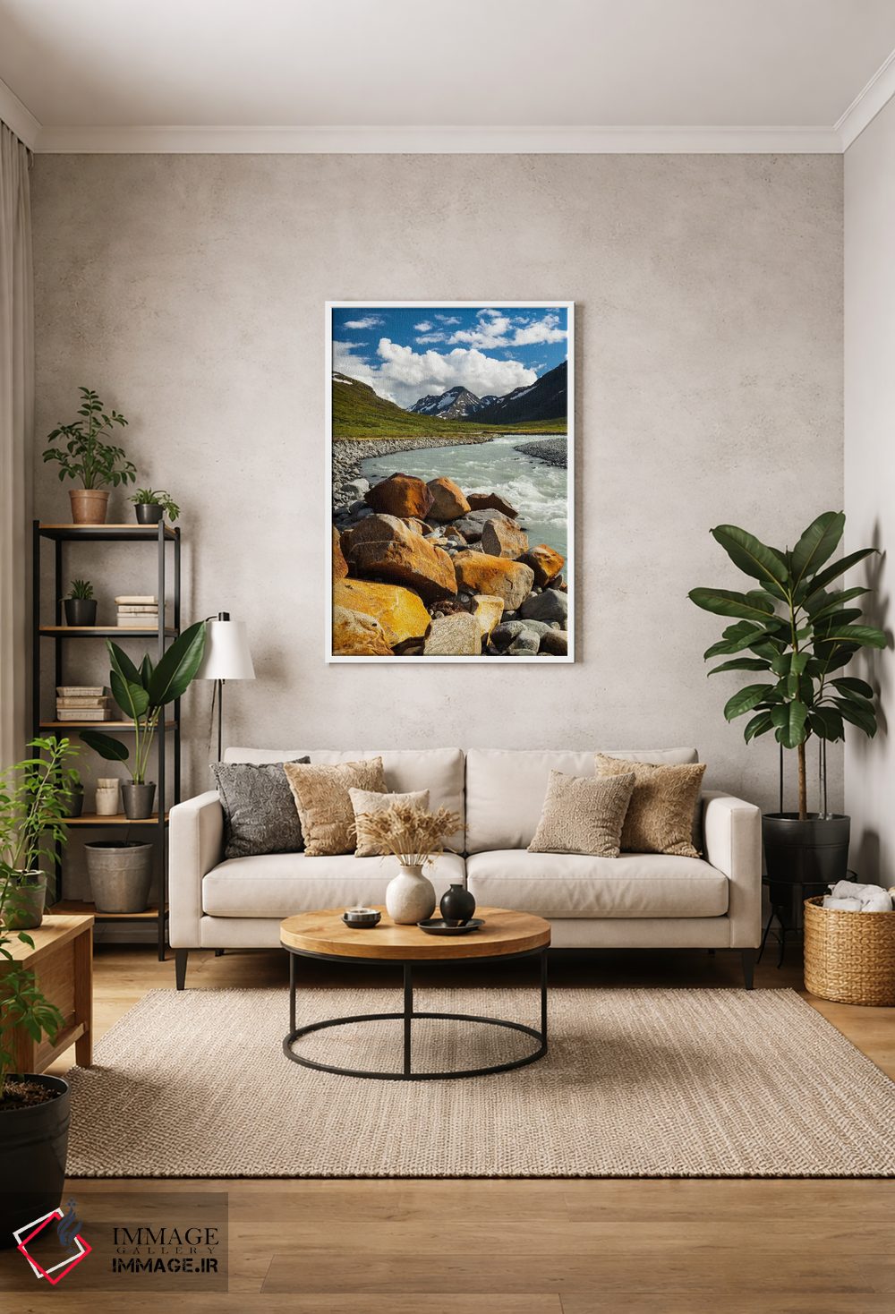 تابلو دکوراتیو نروژ، یوتونهیمن اثر میکولاج گوسپودرک - D1W