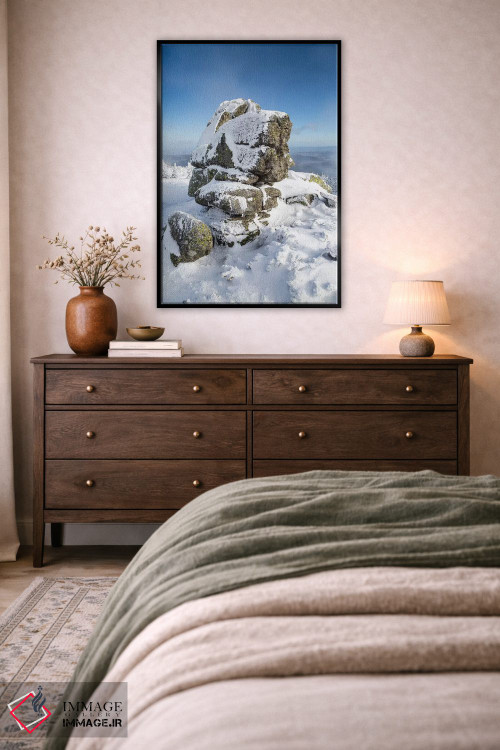 تابلو دکوراتیو کوه های غول آسا، صخره ها، لهستان اثر میکولاج گوسپودرک - D6B