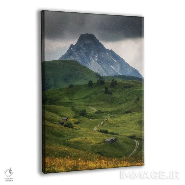 تابلو دکوراتیو Alps In Austria,تیرول، آلپ در اتریش اثر میکولاج گوسپودرک - نمای پرسپکتیو محصول