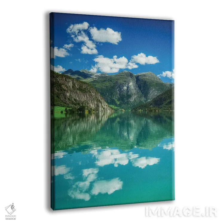 تابلو دکوراتیو آب جادویی در نروژ اثر میکولاج گوسپودرک - نمای پرسپکتیو محصول