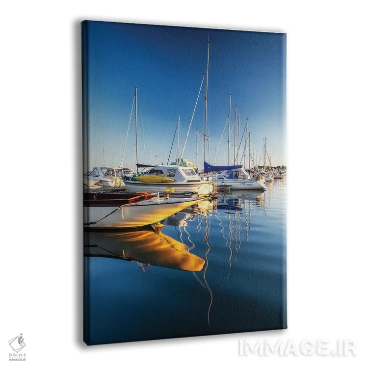 تابلو دکوراتیو Norway,بندر قایق های تفریحی در اسلو، نروژ اثر میکولاج گوسپودرک - نمای پرسپکتیو محصول