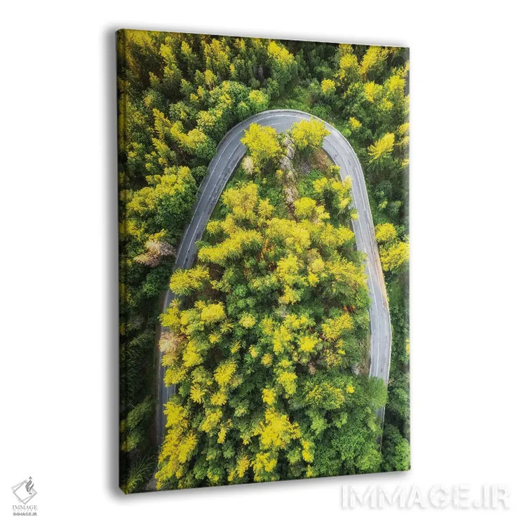 تابلو دکوراتیو جاده جادویی اثر میکولاج گوسپودرک - نمای پرسپکتیو محصول