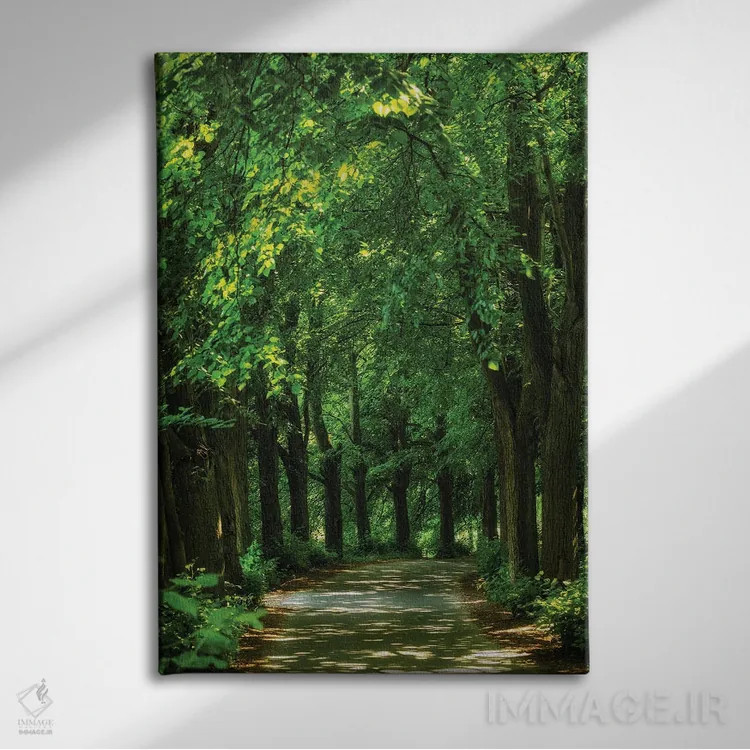 تابلو دکوراتیو جاده مجین اثر میکولاج گوسپودرک - نمای روبهرو روی دیوار