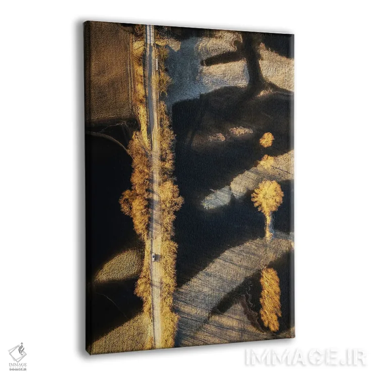 تابلو دکوراتیو جاده جادویی اثر میکولاج گوسپودرک - نمای پرسپکتیو محصول