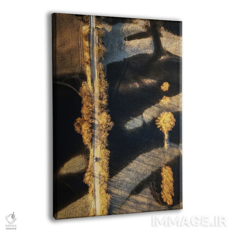 تابلو دکوراتیو جاده جادویی اثر میکولاج گوسپودرک - نمای پرسپکتیو محصول